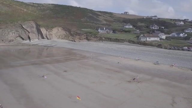 Aerial view and beach