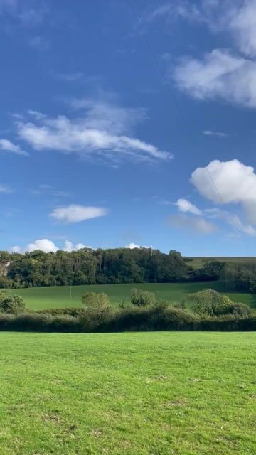 Open field camping