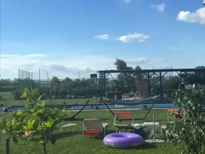 Outdoor relaxation area