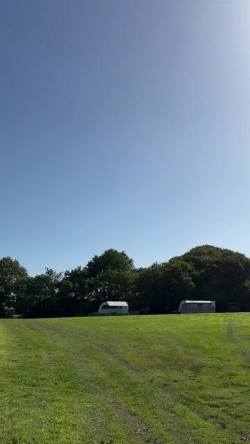 Campers on the Camping Field