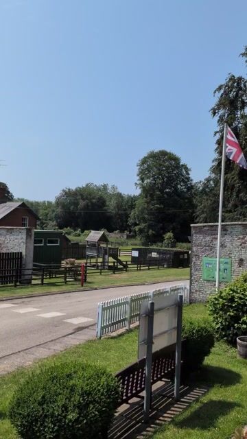 Thorpe Hall Caravan Site Main Area