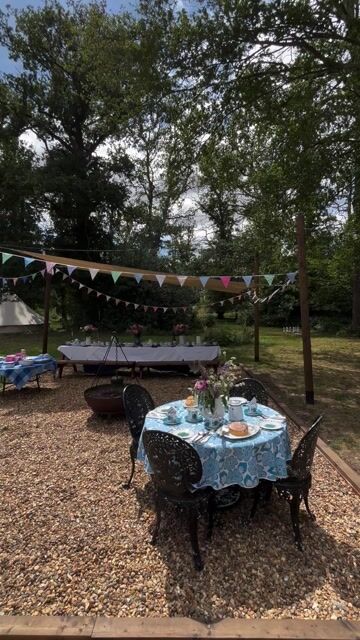 Hold your own garden party!