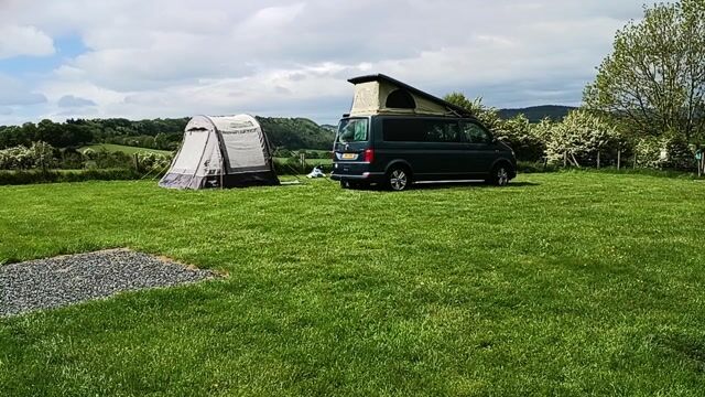 Summer day on site.